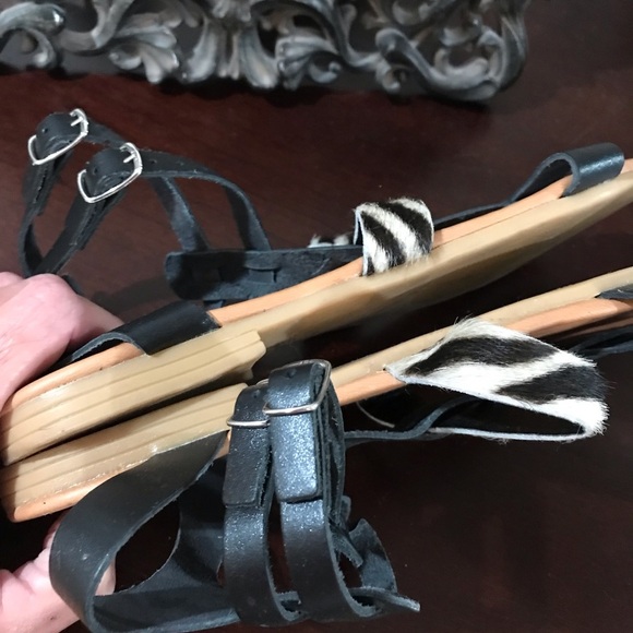 🦓Nine West Zebra Print Sandals - Picture 6 of 9